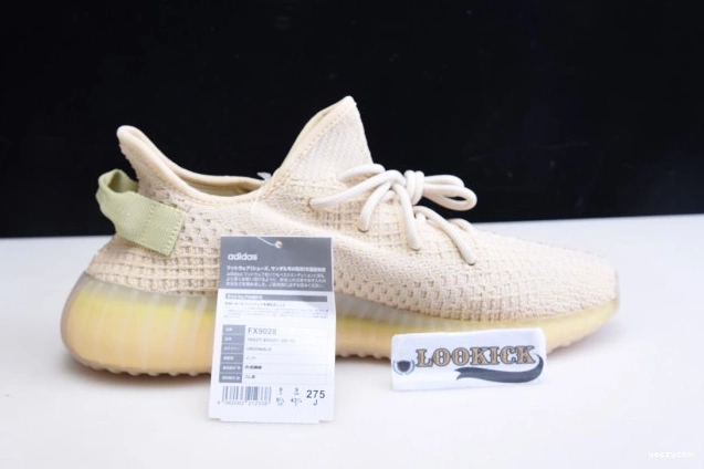 FX9028 V2 Adidas Flax Yeezy Boost 350 1010